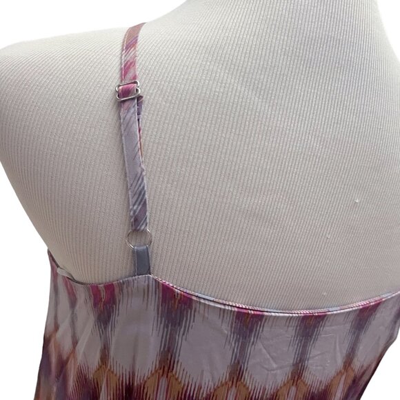 Nicole Miller New York Women Size XS Maxi Dress Flowy Watercolor Boho Dress NWT - Picture 7 of 9